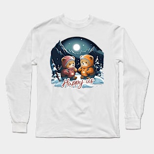 Happy us Long Sleeve T-Shirt